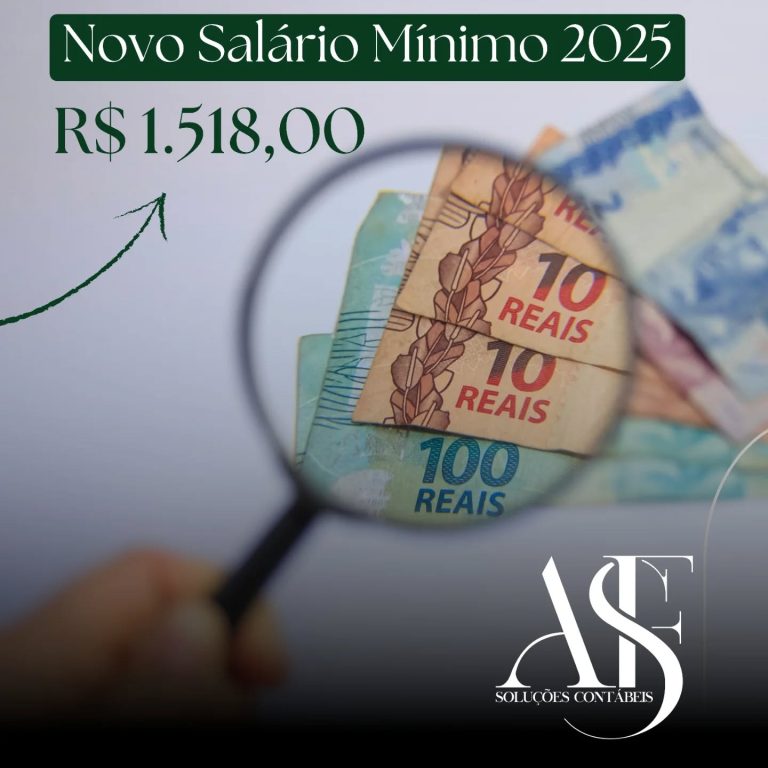 Importante Atualização: Salário Mínimo 2025 Entra em Vigor